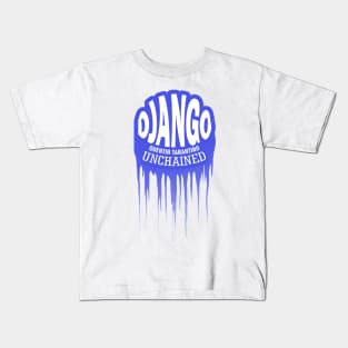 Quentin Tarantino Django unchained fan works graphic design by ironpalatte Kids T-Shirt